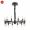 Hình Đèn chùm decor ống thủy tinh DCV 3548 1